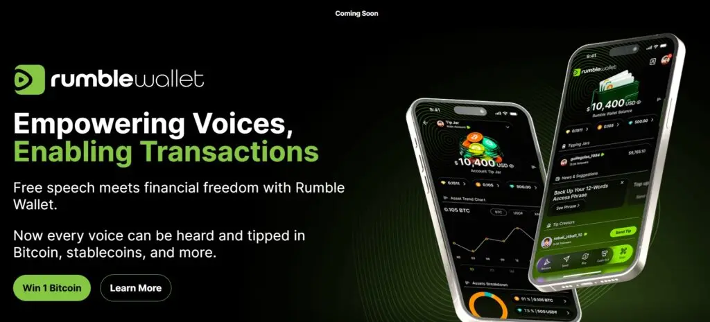 Rumble Crypto Wallet