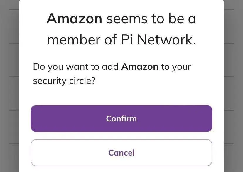 Amazon enters Pi Security Circle Protocol