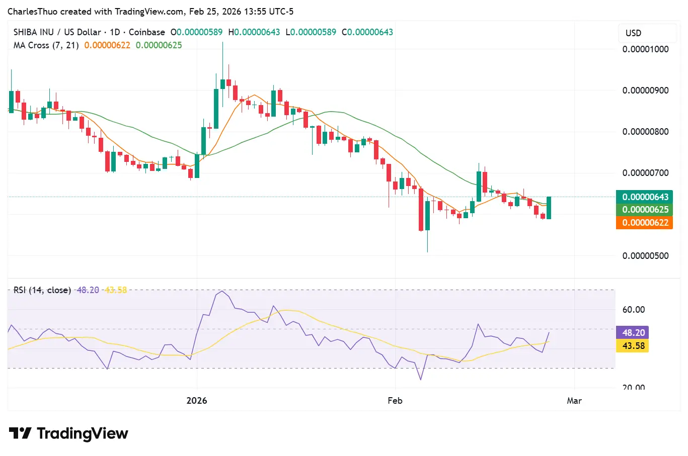 Shiba Inu price analysis