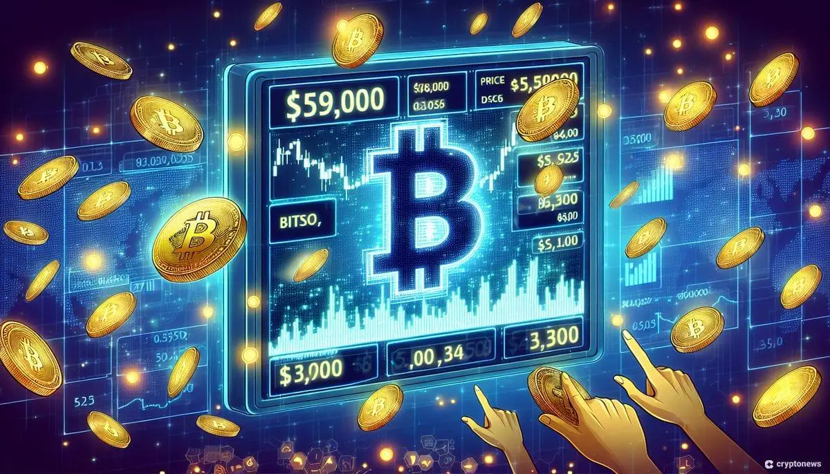 Preço do Bitcoin ultrapassa US$ 59.000