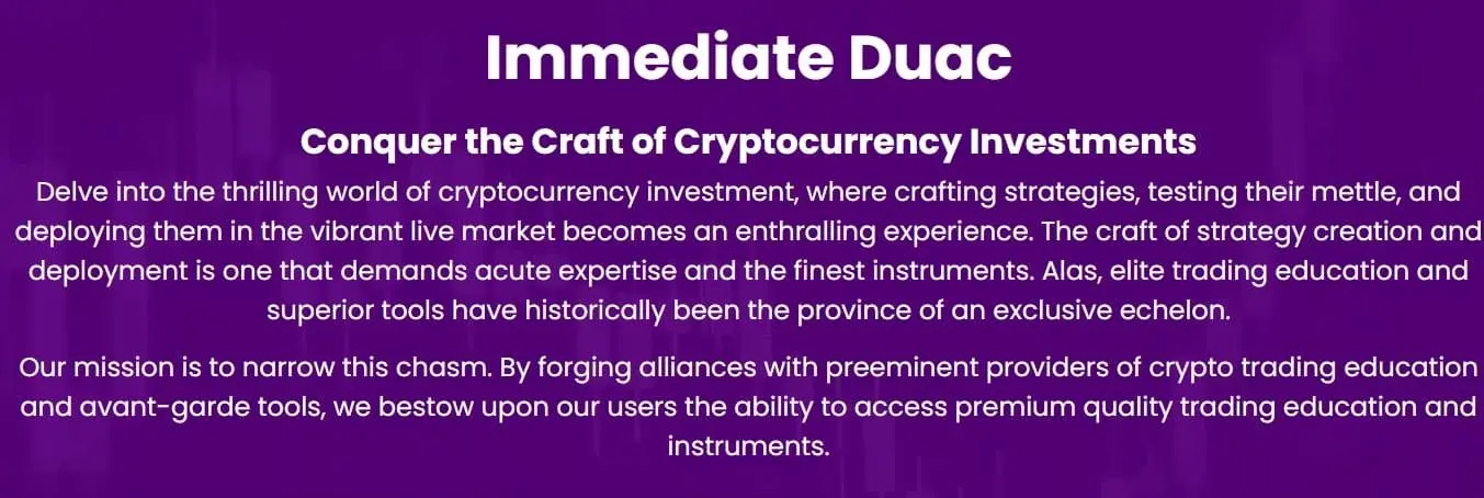 Immediate Duac Review