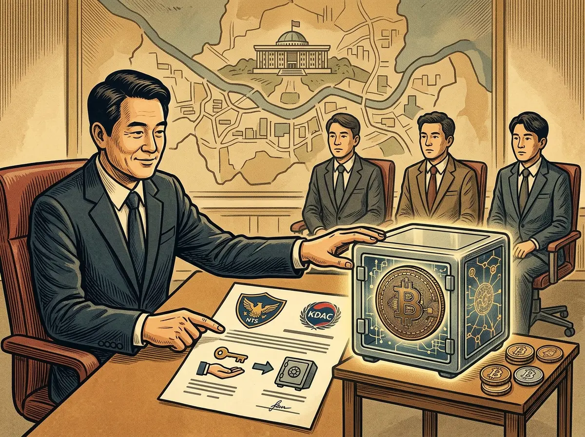 KDAC查獲虛擬資產委託保管及管理