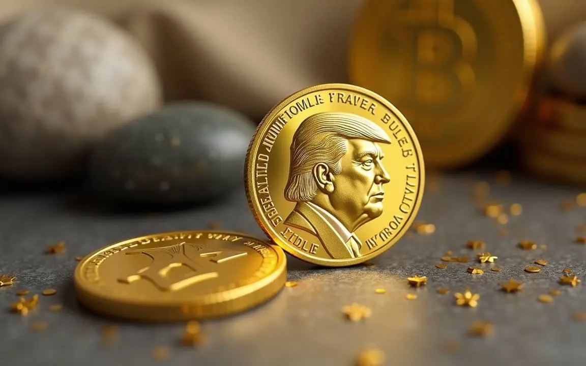AI generated TRUMP meme coin