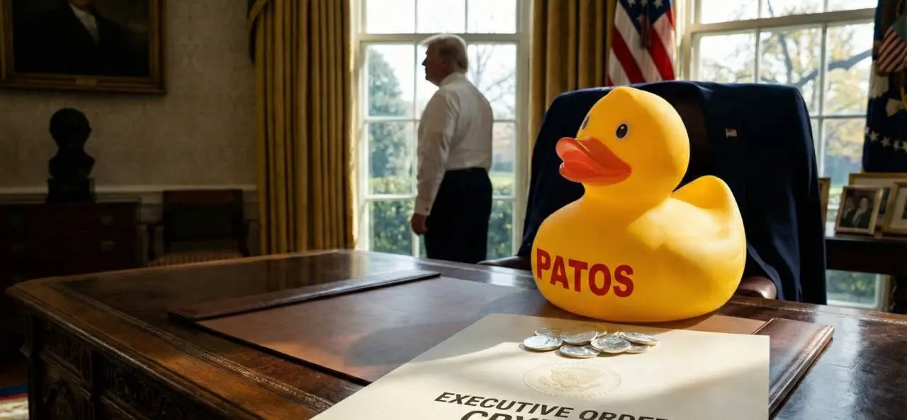 President Donald Trump could peg the US Dollar to crypto in 2026 with a strategic crypto reserve executive order