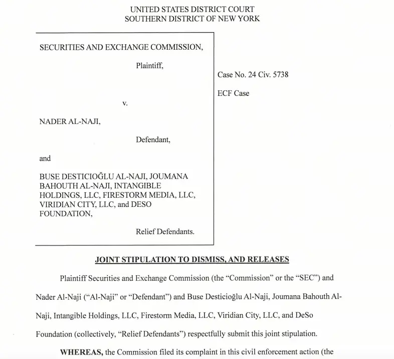 SEC撤銷BitClout創辦人指控