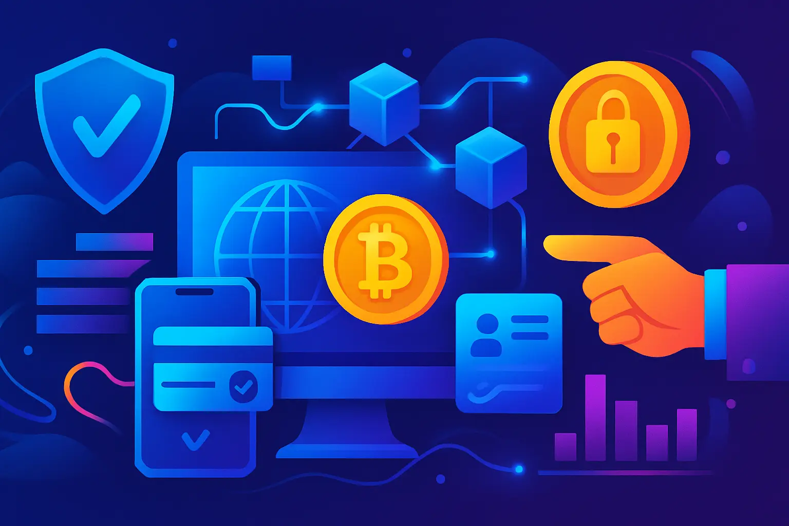 AI generated image for crypto payments