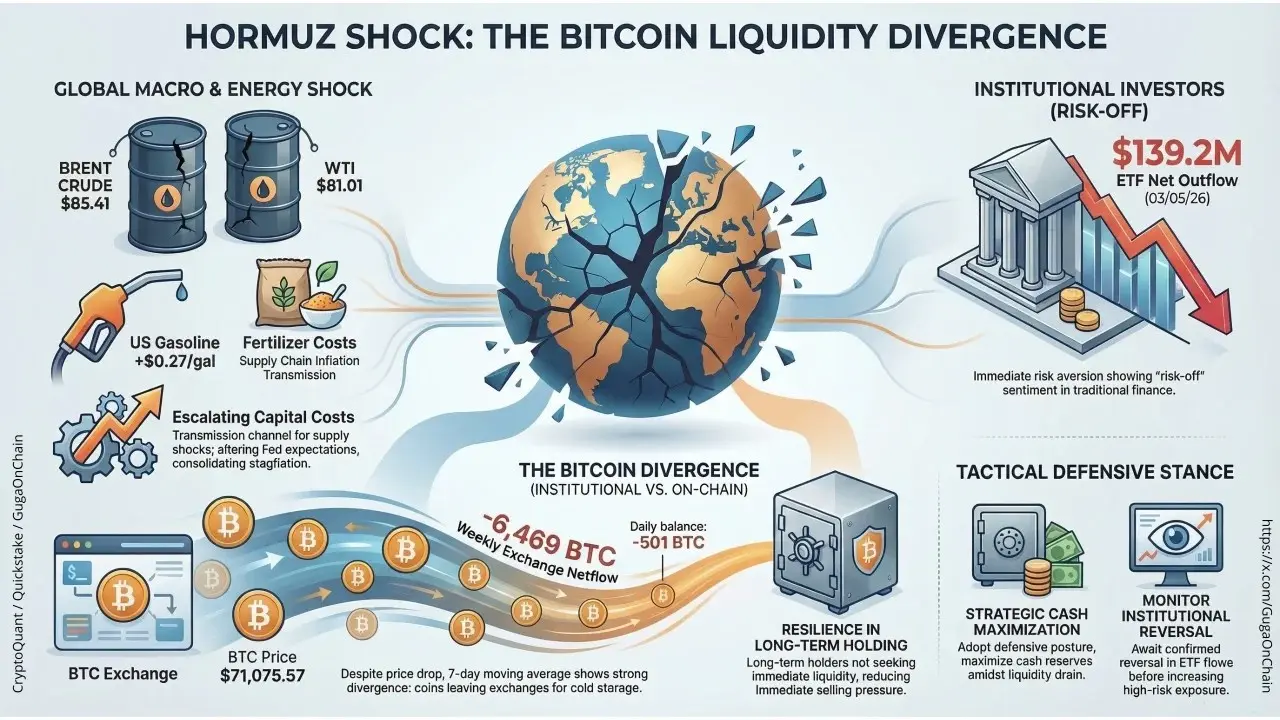 The Bitcoin Liquidity Divergence | Source: CryptoQuant GugaOnChain