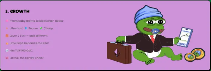 Little Pepe growth phase