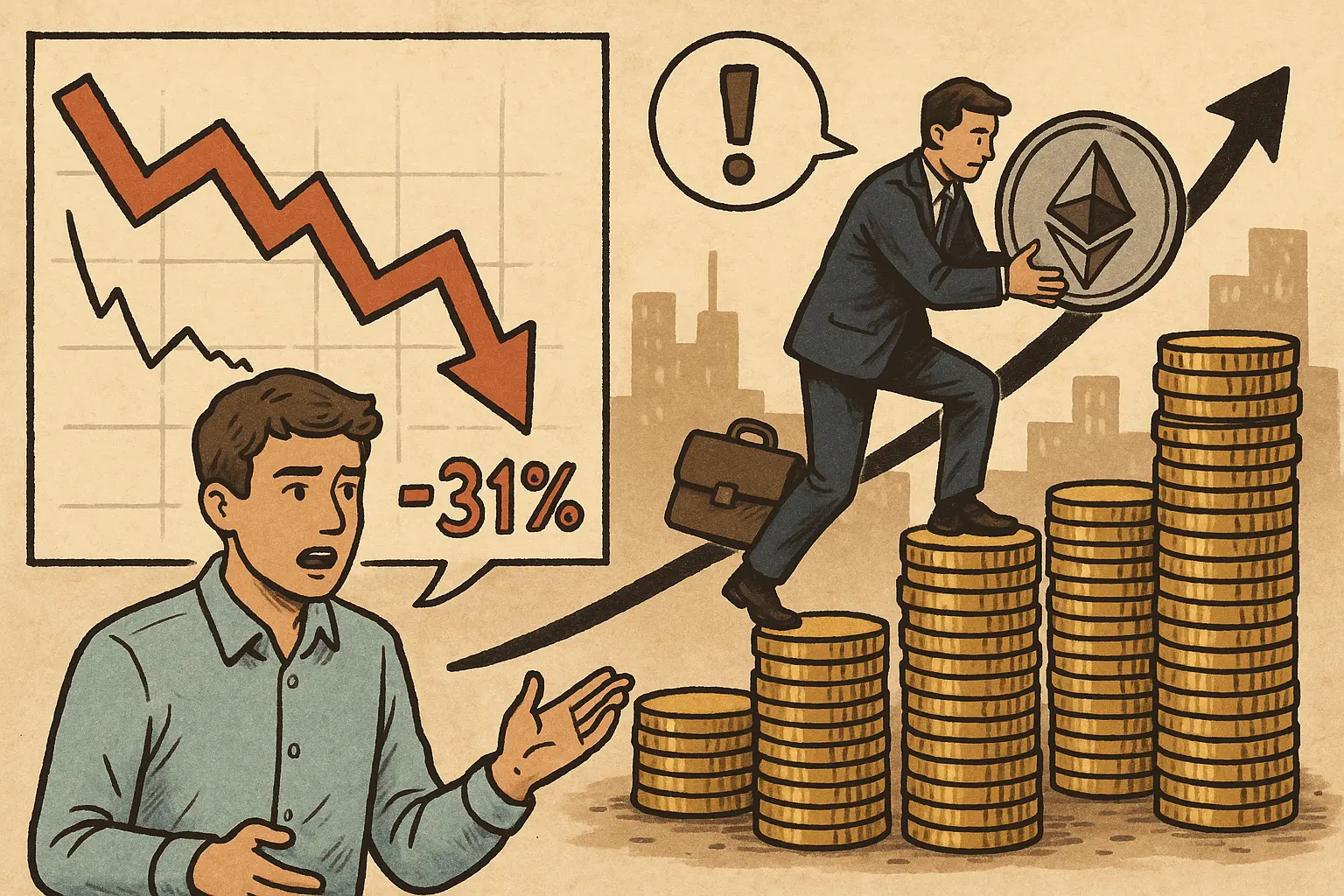 機構逆市建倉ETH