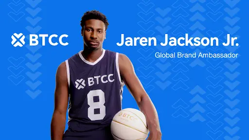 A BTCC junta-se ao estrela da NBA Jaren Jackson Jr. no seu primeiro negócio desportivo