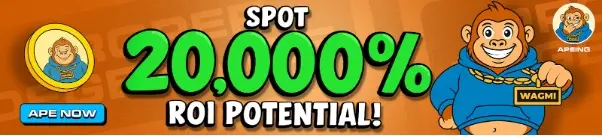 Missed Bonk? Join the Apeing Whitelist Now to Catch the Next Crypto to Hit $1