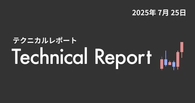 通過矩陣法進行技術分析（2025/7/25）變得有些不明白了【樂天錢包】