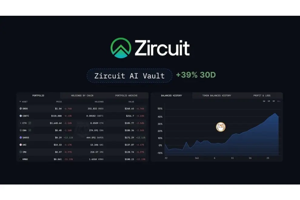 Zircuit, un moteur de trading AI réalisant des transactions cross-chain ultra-rapides