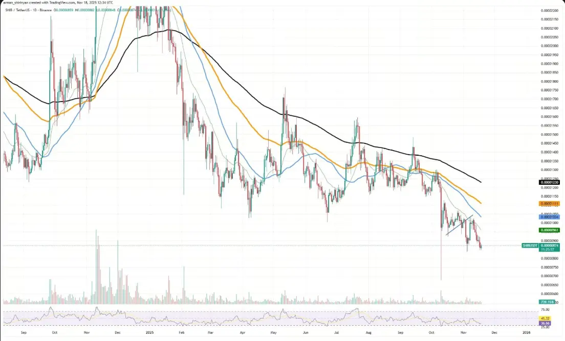 Previsão de Preço SHIB