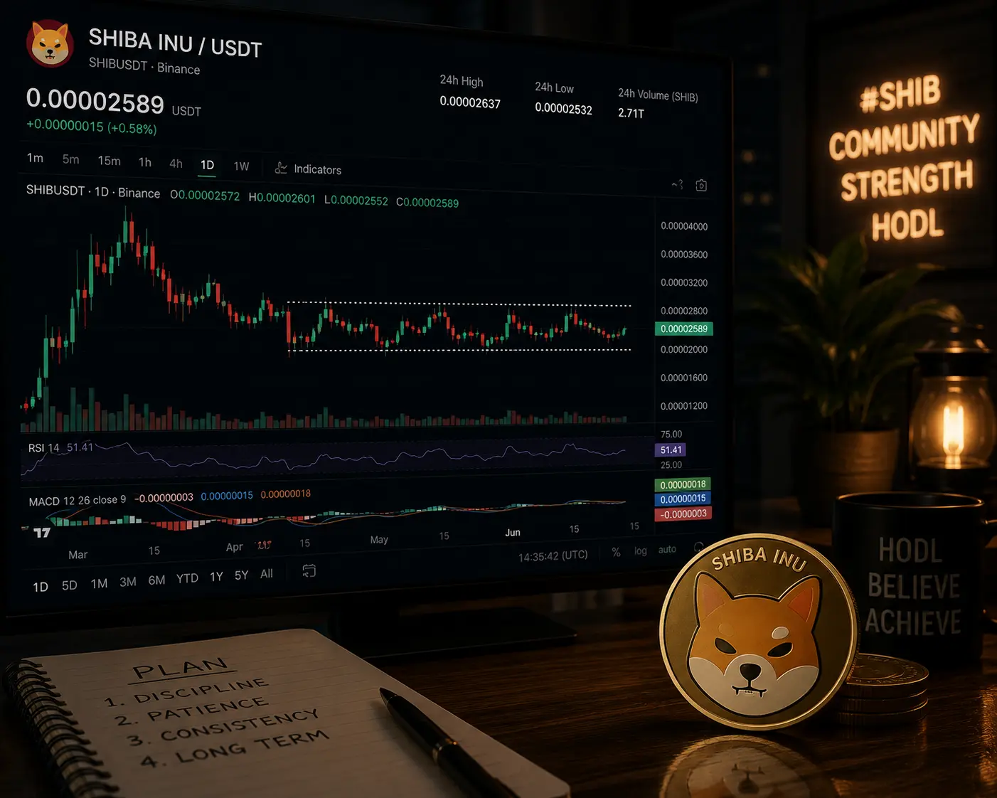 Dogecoin is consolidating following last week's rally