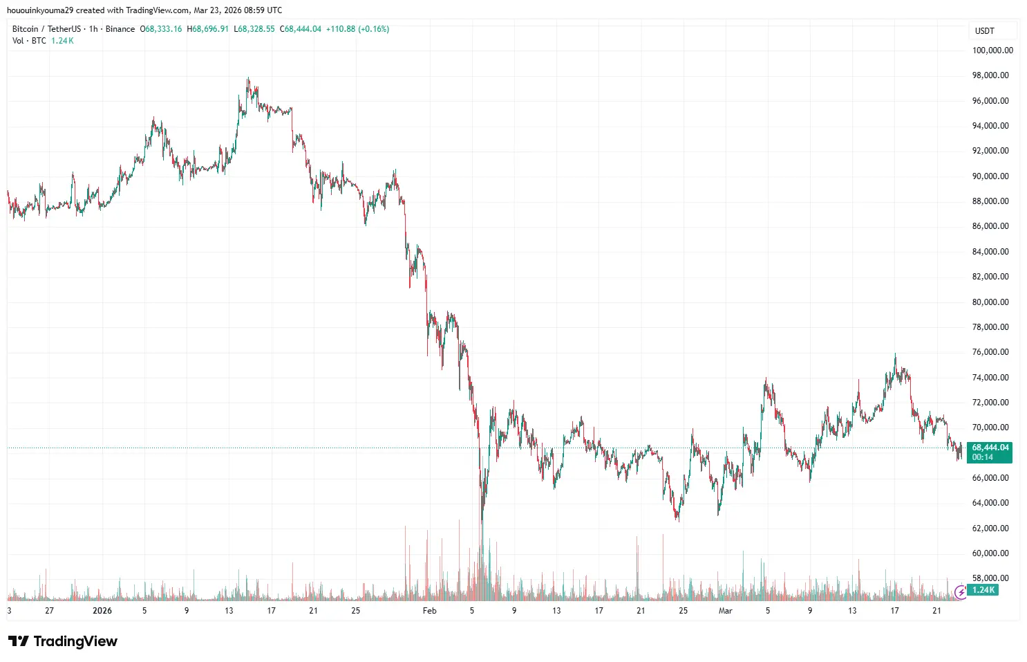 Bitcoin Price Chart