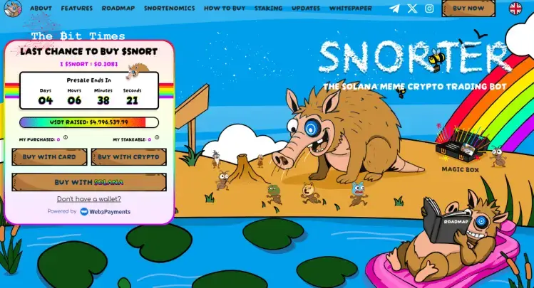 Insting Snorter untuk 100x keuntungan dimulai dengan pra-penjualan itu sendiri