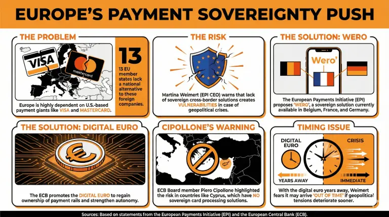 Europe Pushes for Payment Sovereignty to Counter Hypothetical US Intervention