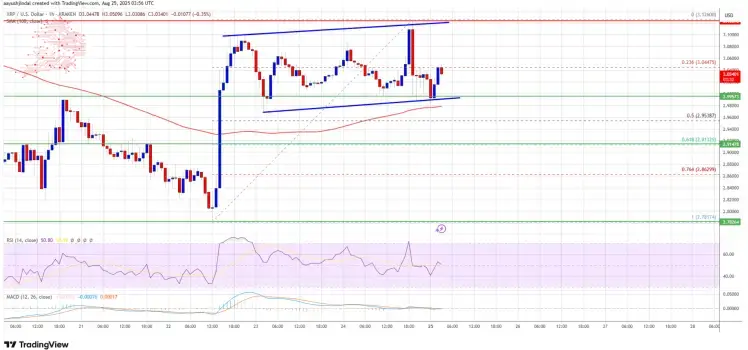 screenshot from the TradingView site