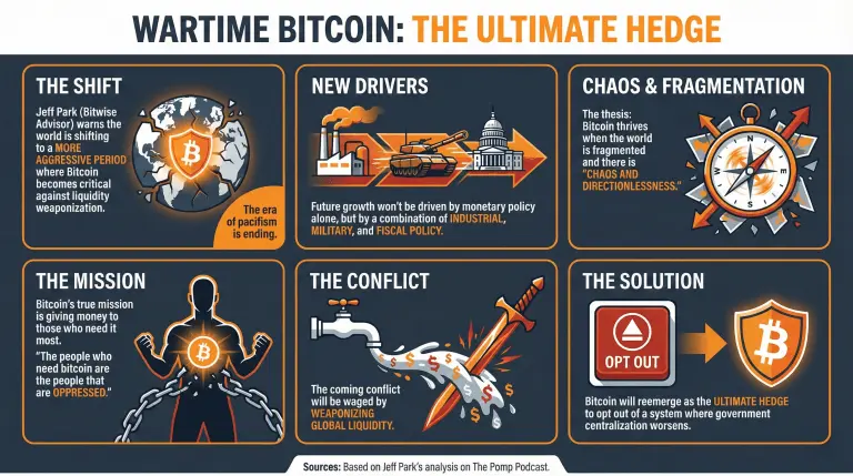 Analyst: Bitcoin Will Shine in a 'Wartime' Environment, Becoming the 'Ultimate Hedge'