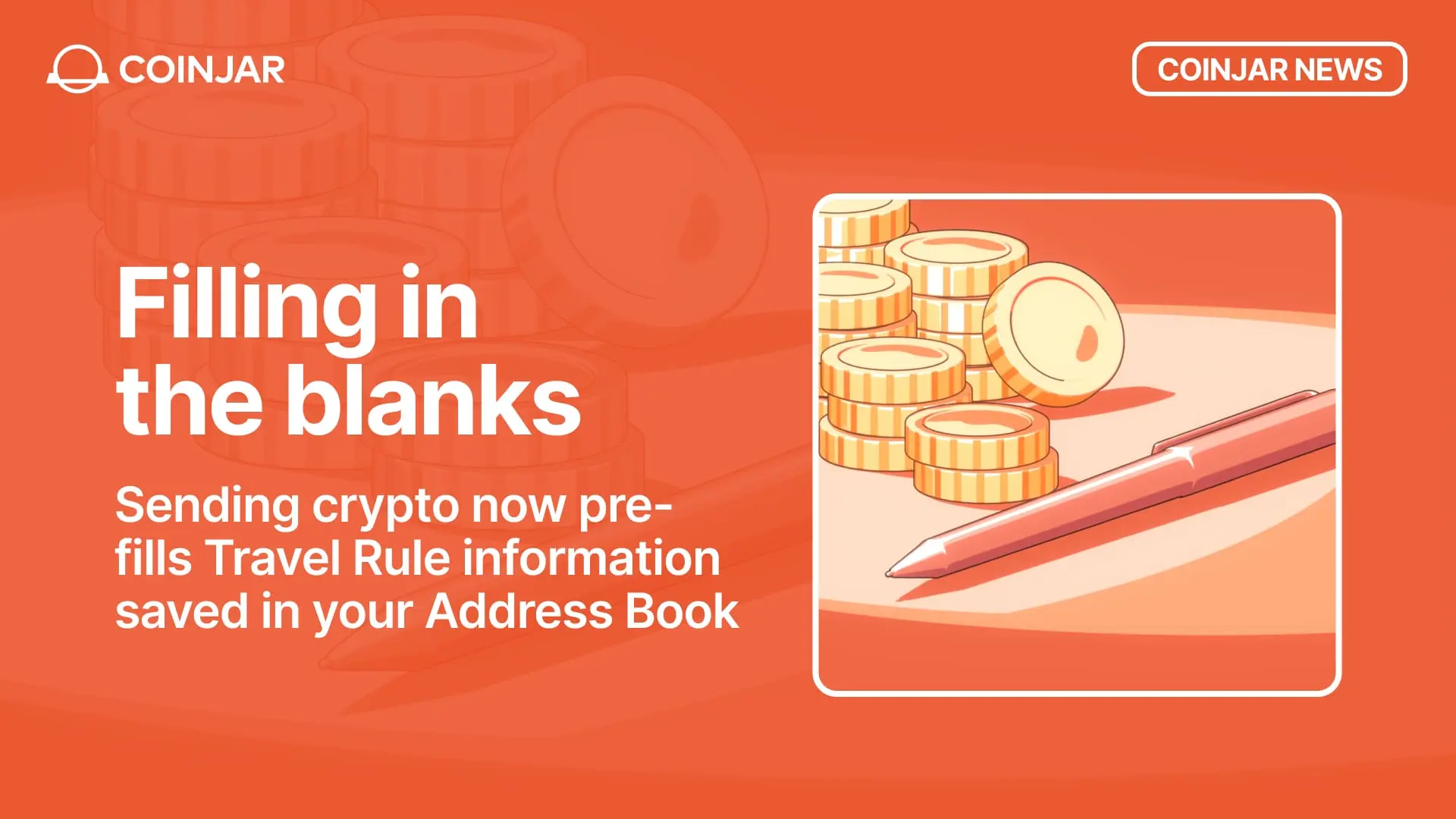 Introducing Travel Rule Support for Your CoinJar Address Book