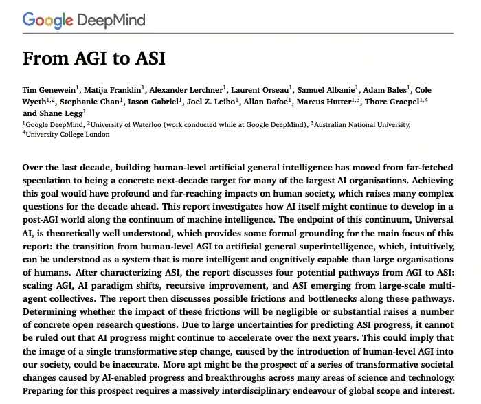 Google DeepMind報告