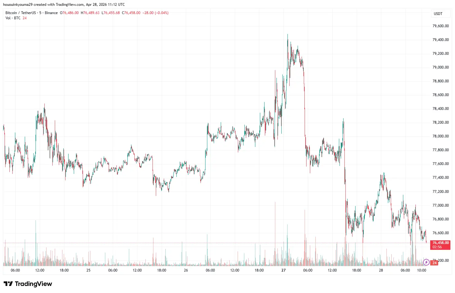 Bitcoin Price Chart