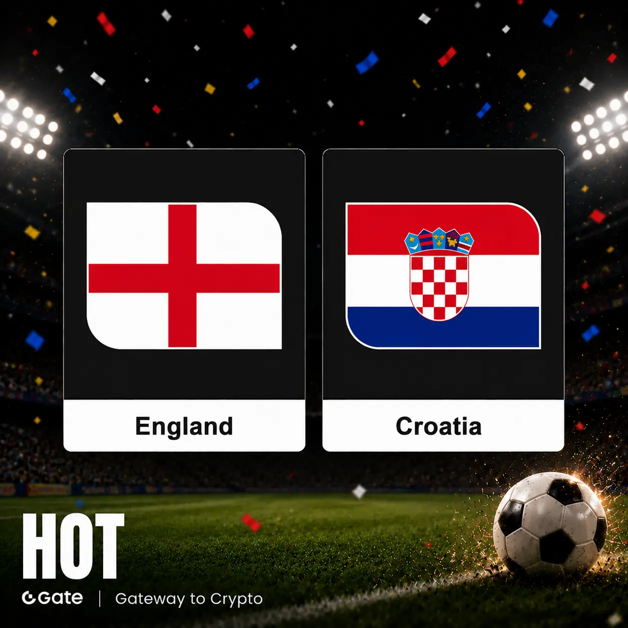 Inglaterra 57% vs Croacia 18%: por qué los fondos del mercado de predicciones favorecen más al combinado de los Tres Leones