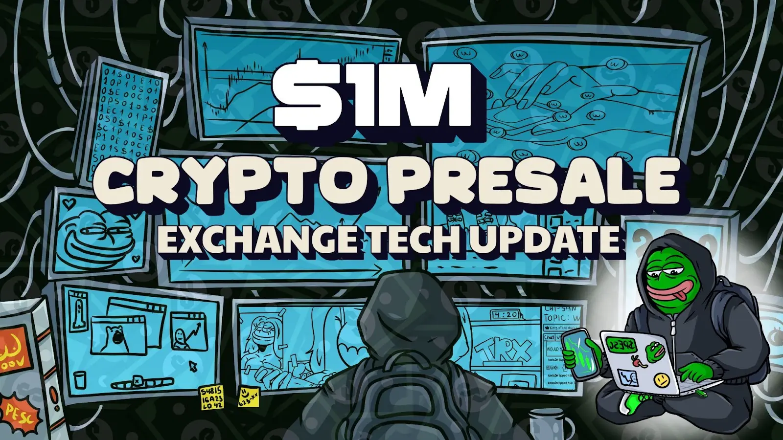 Pepescape ($PESC) arrecada mais de $1,2M, apoiado pelo exchange Gigacex