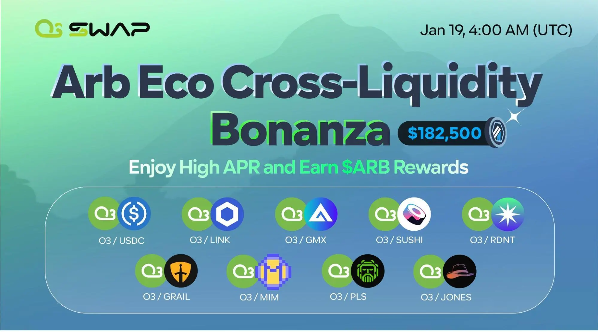 O3Labs 携手 GMX、Camelot、Sushi 推出 Arb 生态 Cross-Liquidity 计划