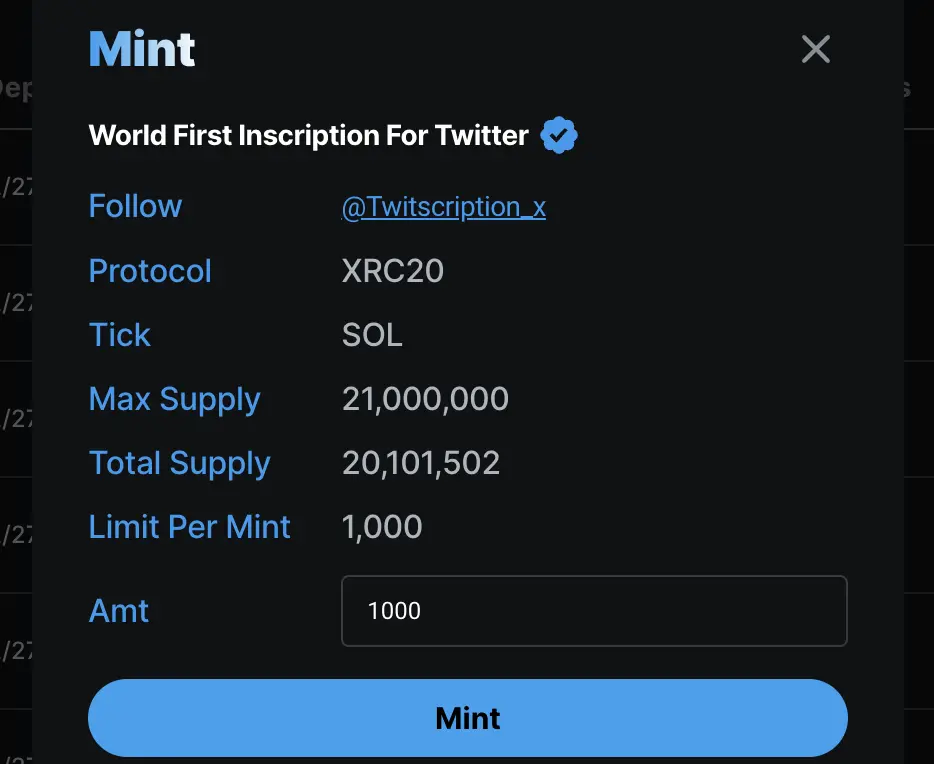 发推即Mint，社交铭文Twition怎么玩？