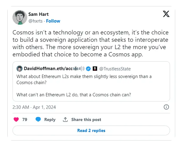 以太坊下一个目标：万链之母？