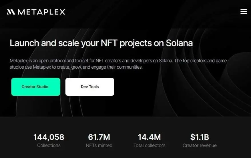 解析Metaplex：将Solana NFT铸造成本降低1000倍的幕后英雄