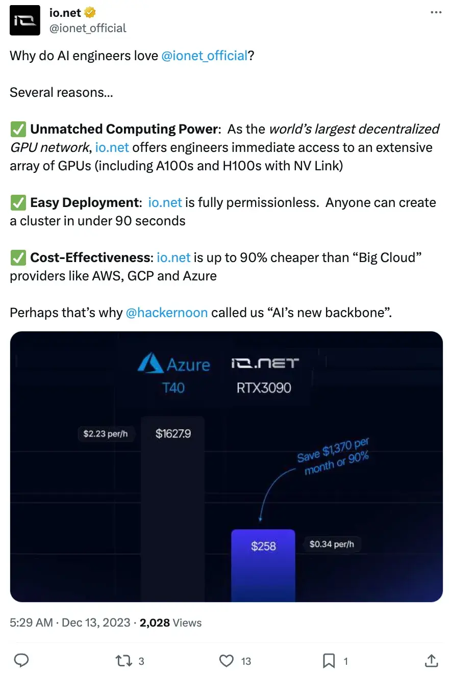 解读io.net：Solana上的DePIN新星，重构GPU资源利用模式