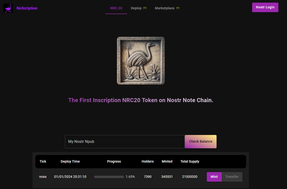 从“兄弟们无脑冲”到“项目方拿我们当矿”，一文梳理闪电网络铭文项目NOSS铸造事件