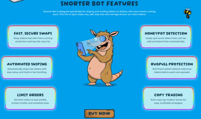 Tính năng Snorter Bot