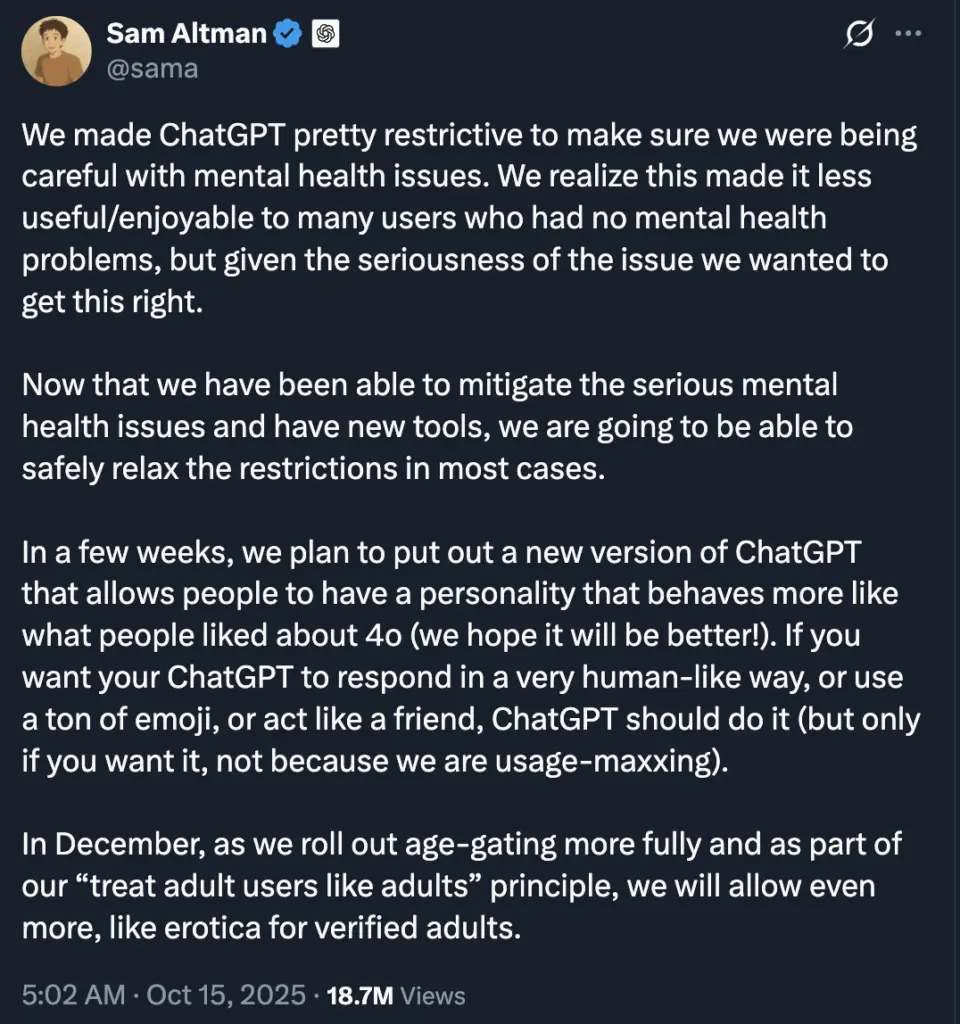 То, что начиналось как безобидные чаты, эволюционировало в эмоциональные протезы. Подростки, растущие в разрозненной социальной среде, все чаще обращаются к ИИ-сопровождающим для связи, поддержки и даже привязанности. Опросы показывают, что почти три четверти подростков взаимодействовали с ИИ-чат-ботами, и треть признается, что использует их как доверенных лиц или для эмоционального комфорта.