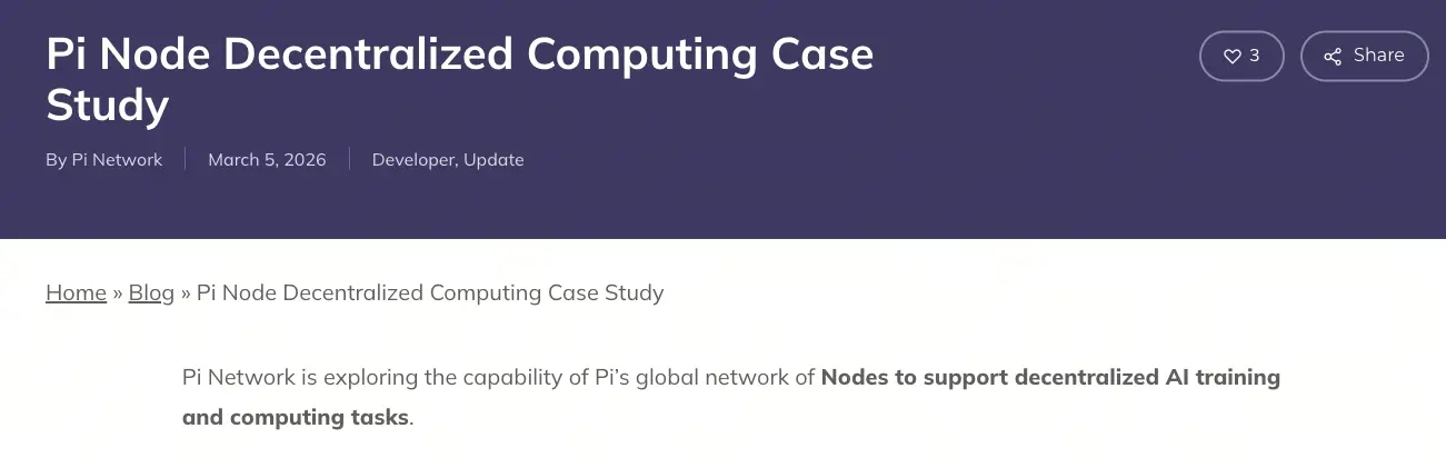 استكشاف شبكة Pi للتدريب اللامركزي للذكاء الاصطناعي