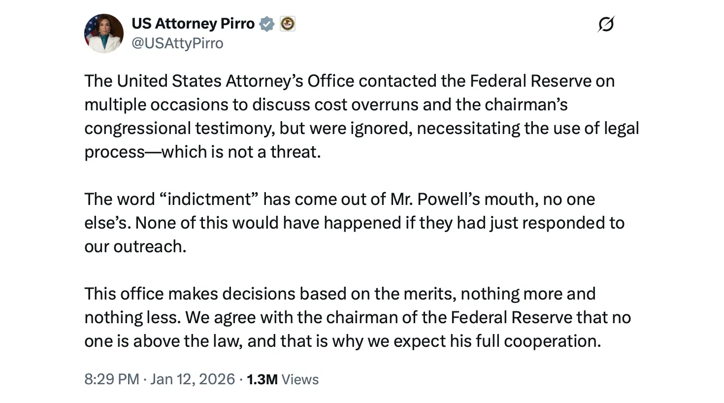 Fed and Powell Under Fire, but Some Argue Independence Was Always an Illusion