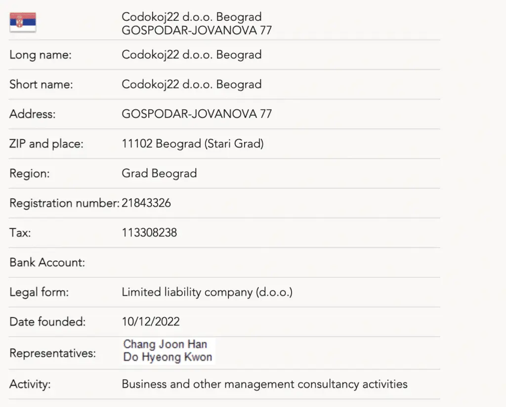 Do Kwon's Serbian enterprise outlasts Terraform Lab's collapse - 1
