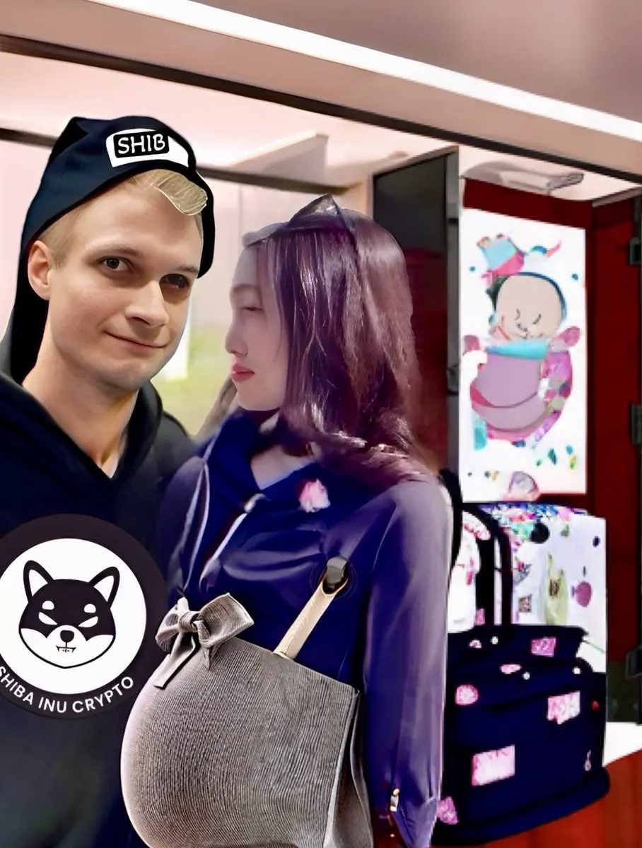Vitalik Buterin and his new pregnant girlfriend st | Lola989 on Gate Square
