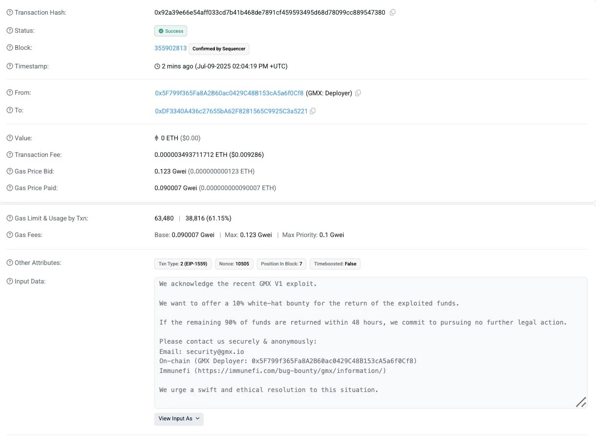 Over $40 million stolen, the ins and outs of GMX's precise ambush