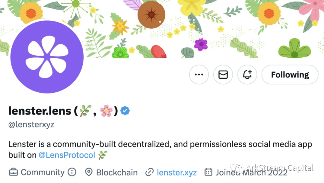 ArkStream Capital: 概覽Lens Protocol動向，如何突圍抗衡FT與電報生態？