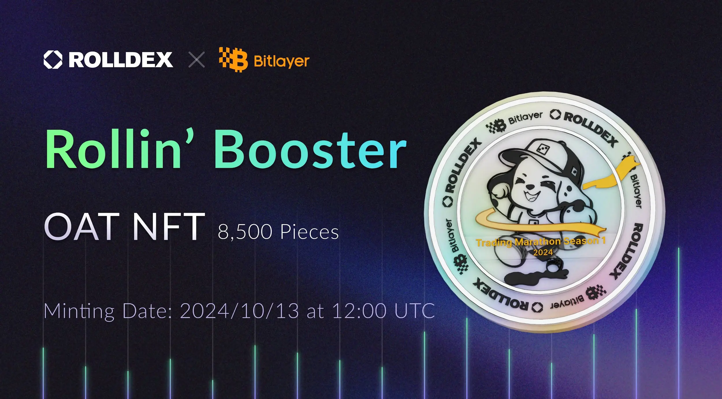Cinco projetos selecionados para o primeiro programa de aceleração de desenvolvedores da Bitlayer, RollDex recebeu 1 milhão de dólares em subsídios como maior incentivo