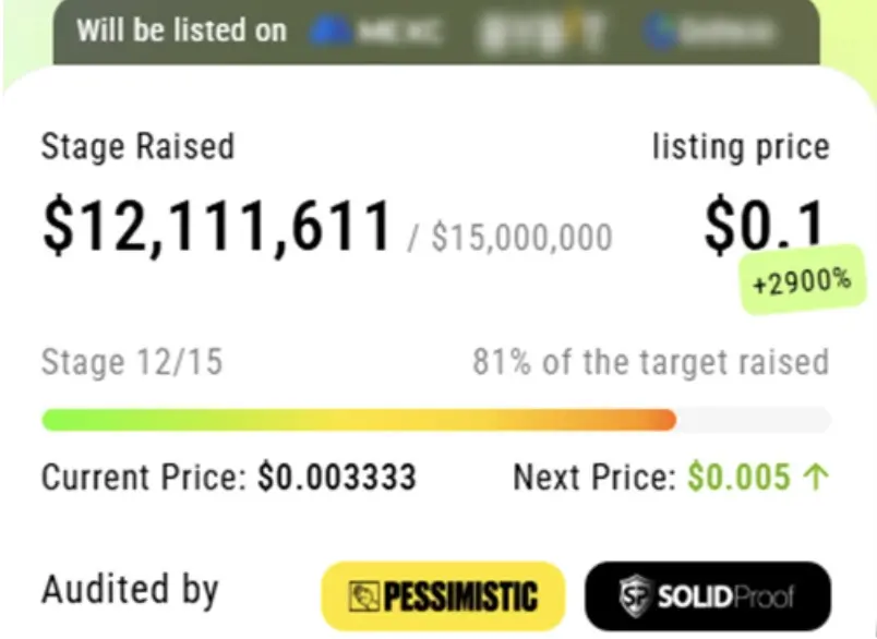 Moeda Meme $XYZ Subvalorizada Preparando-se para Listagem em uma Grande CEX