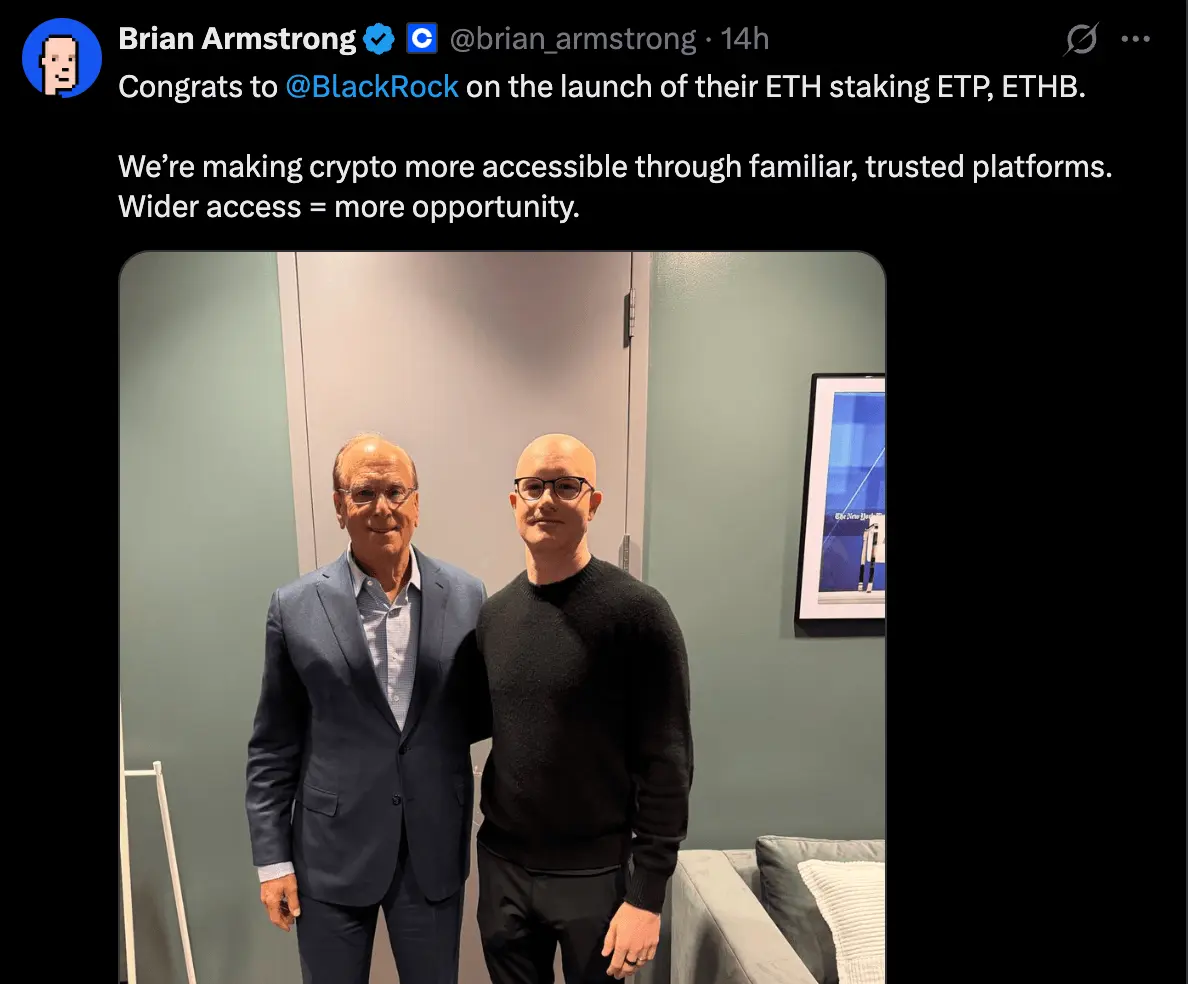 Blackrock Launches Ethereum Staking ETF With Dividend Yield