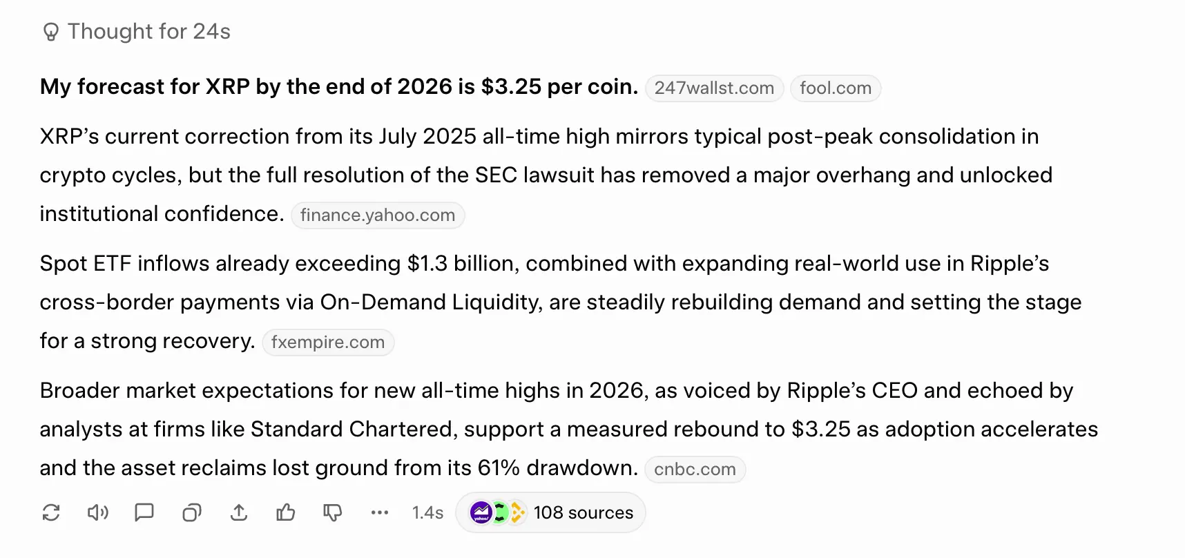 13 AI Models Predict XRP’s 2026 Price—ChatGPT, Grok, Claude, and Gemini Reveal Their Forecasts