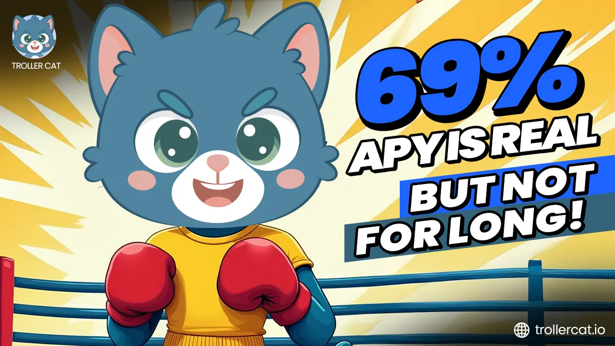 Melhor cripto para comprar agora Troller Cat, Dogwifhat vs Keyboard Cat preço pump, Troller Cat staking 69% APY, Troller Cat presale Fase 13, bônus de referência de moeda meme, compre o token Troller Cat agora, Troller Cat vs Dogwifhat, gráfico de preços da moeda Keyboard Cat, moedas meme com tokenomics reais, recompensas do Troller Cat Game Center.