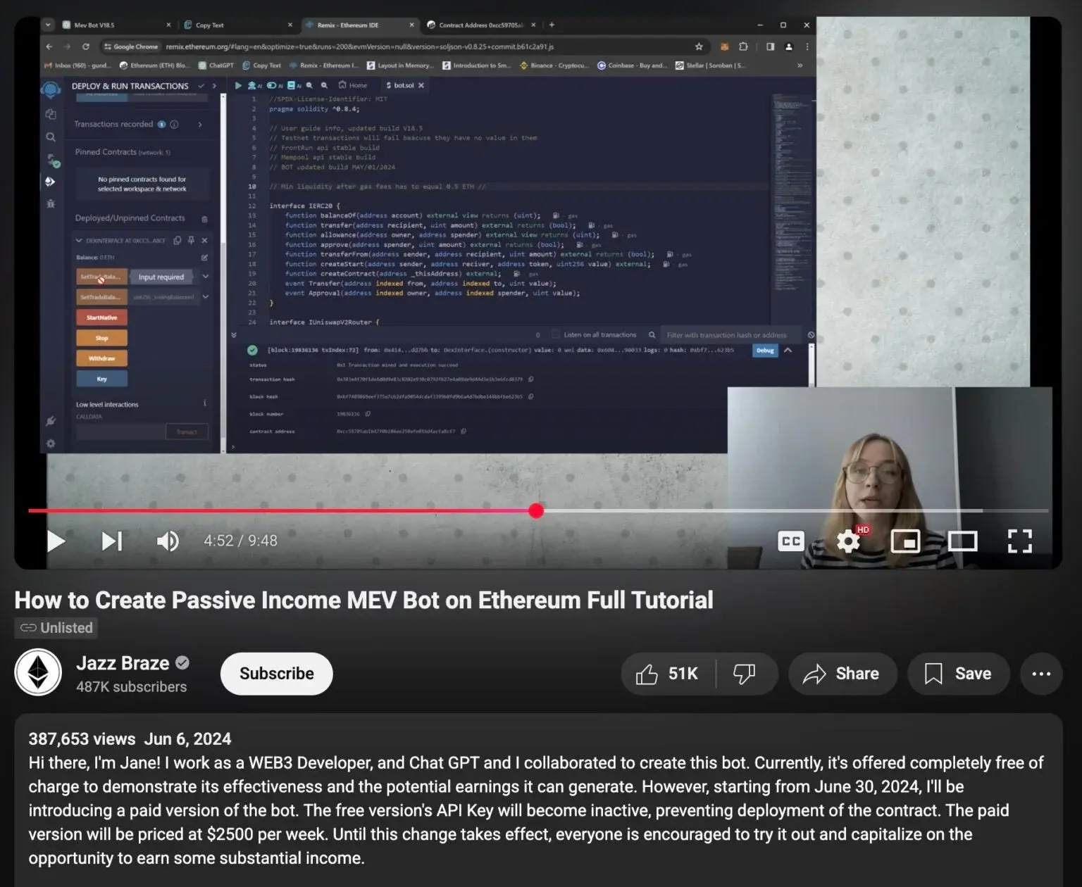 Bot perdagangan crypto jahat menyedot lebih dari $900k melalui akun YouTube lama - 1