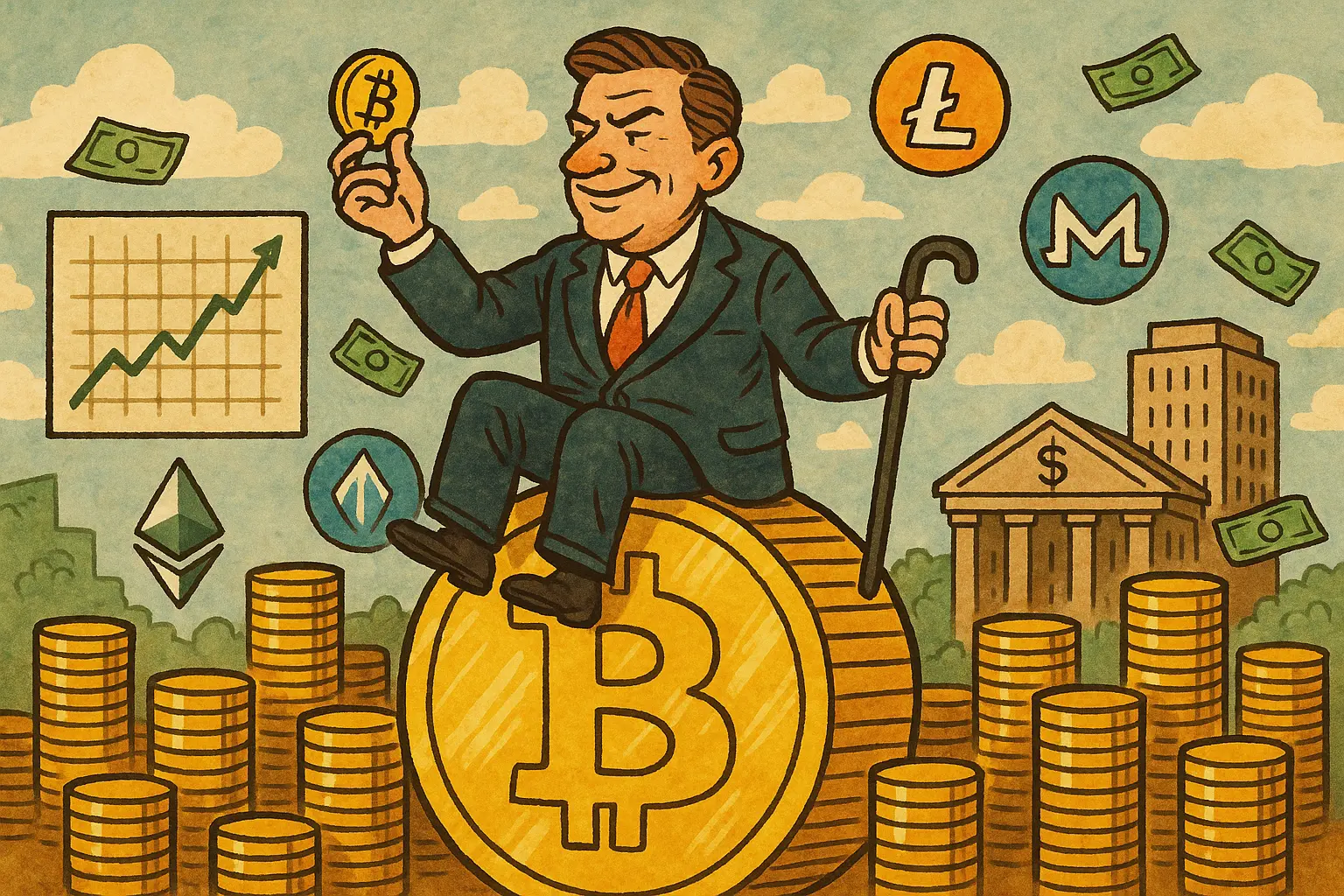 誰掌控加密貨幣產業160億營收